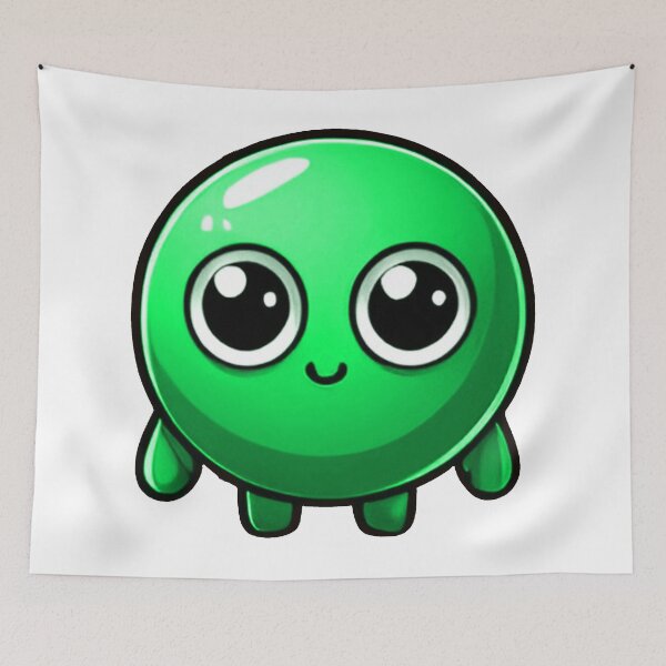Item preview, CUTE GREEN PEA (ERVILHA VERDE FOFA) designed and sold by GMICHAELSF.