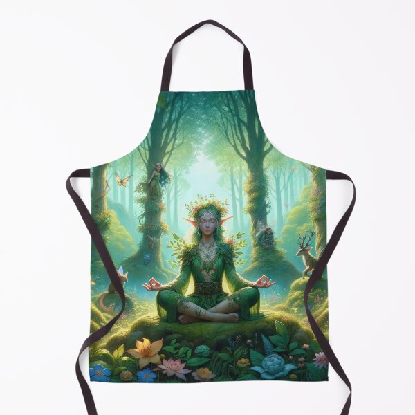 Item preview, Elf Meditation in Enchanted Forest designed and sold by SunkenCost.