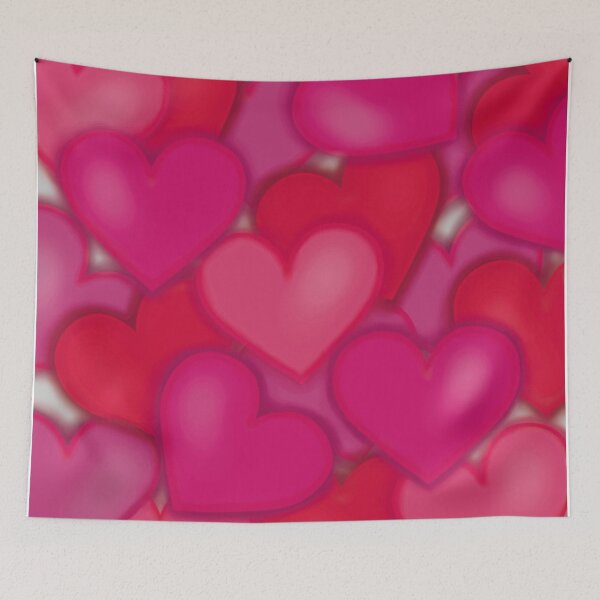 Item preview,  red and pink hearts designed and sold by LiudmylaMaika.