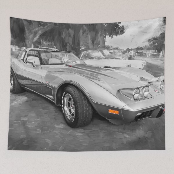 Item preview, Copia del Corvette C3 X111 plateado del 25 aniversario de 1978 designed and sold by RichFrancoCars.