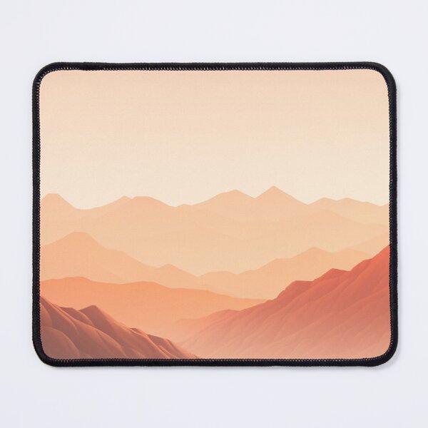 Item preview, Orange Dusk: Warm Mountain Hues designed and sold by PleasingVisuals.