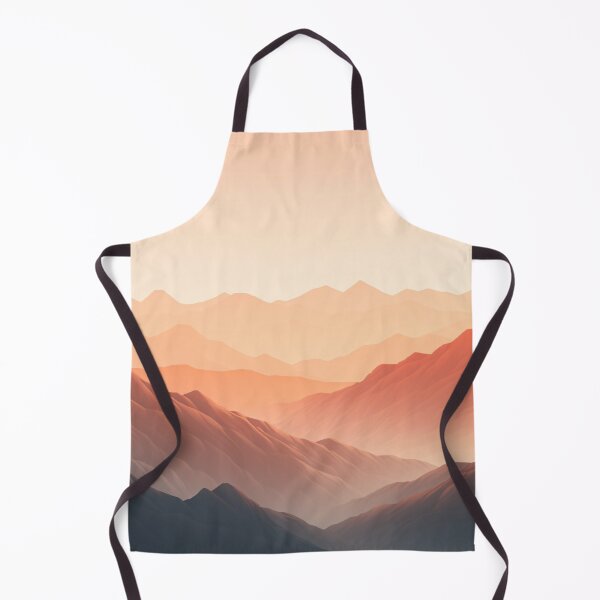 Item preview, Orange Dusk: Warm Mountain Hues designed and sold by PleasingVisuals.