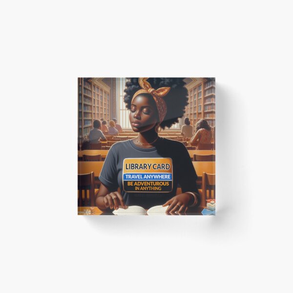Item preview, Library Card designed and sold by Antuan Simmons.