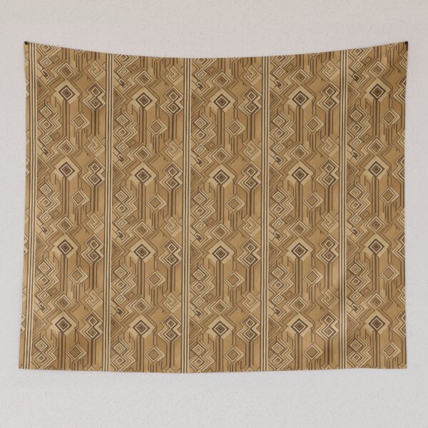Item preview, Ancestral rhythms, lines and rhombuses designed and sold by splattersart.