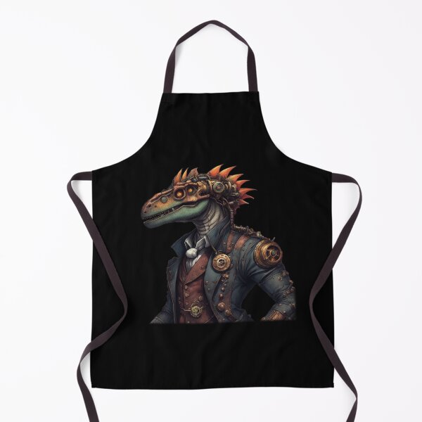 Item preview, Dino Steampunk, Retro Future, T-Rex, Cartoon designed and sold by Burn-Ego.
