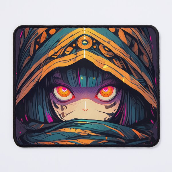 Item preview, Mysterious Hooded Dark Aesthetic Anime Girl designed and sold by bubblegoth.