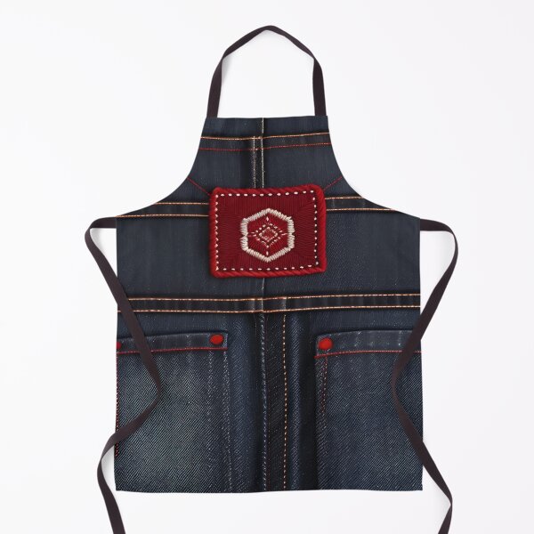 Item preview, Jeans clothes, Red embroidered jeans 3 designed and sold by Kader101.