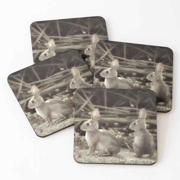 Item preview, Two Young Cottontails  designed and sold by CarolM.