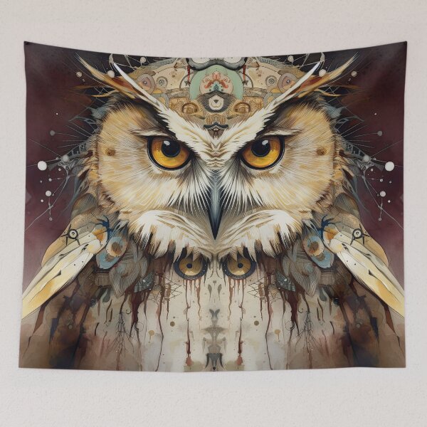 Item preview, Angry Owl designed and sold by snowyowls.