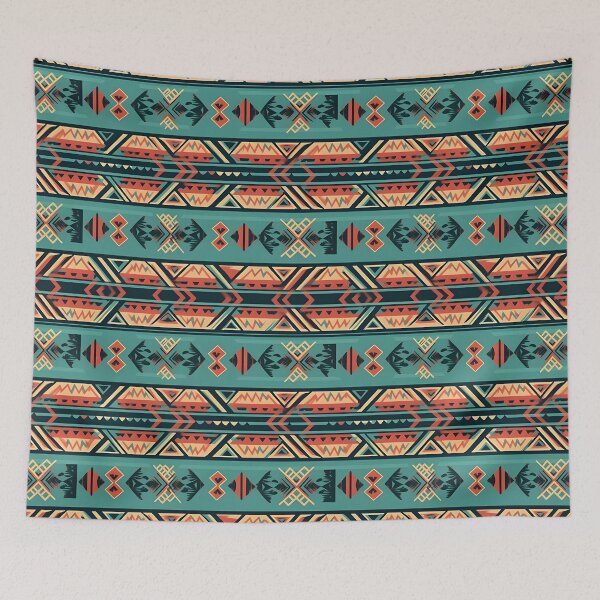 Item preview, native american geometric design, Southwest inspired designed and sold by Blue Raven Designs.