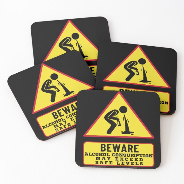 Item preview, Beware Alcohol Cosumption Pending Funny Design designed and sold by wholigans.
