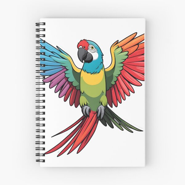 Item preview, Beautiful colourful parrot art designed and sold by Metaverse8.