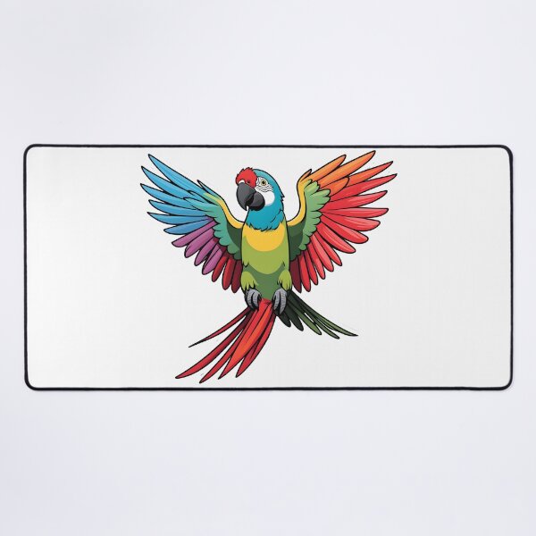 Item preview, Beautiful colourful parrot art designed and sold by Metaverse8.