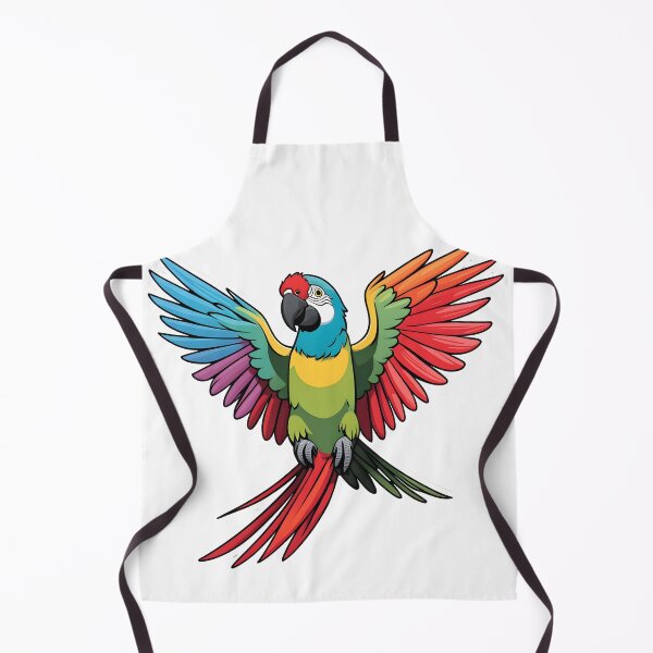 Item preview, Beautiful colourful parrot art designed and sold by Metaverse8.