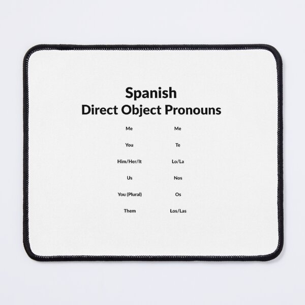 Item preview, Spanish Grammar Class - Direct Object Pronouns designed and sold by Inspirationmotivation.
