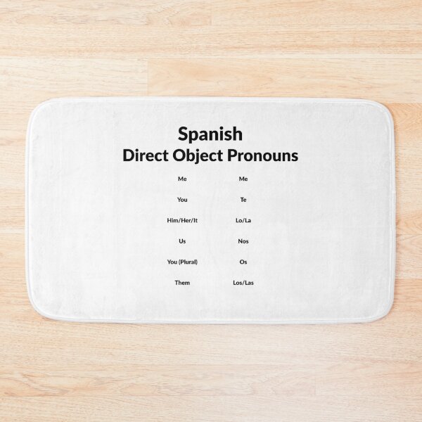 Item preview, Spanish Grammar Class - Direct Object Pronouns designed and sold by Inspirationmotivation.