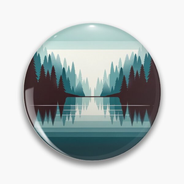 Item preview, Serene Lake Tranquility designed and sold by SunkenCost.