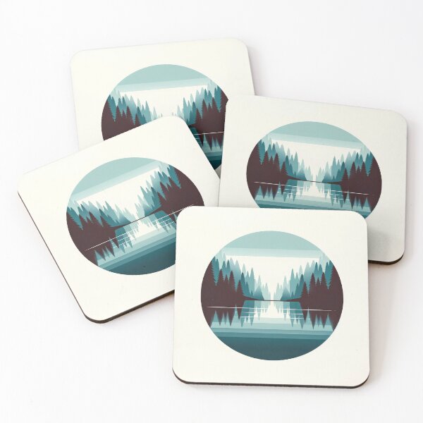 Item preview, Serene Lake Tranquility designed and sold by SunkenCost.