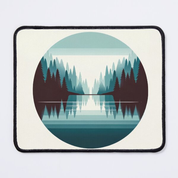 Item preview, Serene Lake Tranquility designed and sold by SunkenCost.