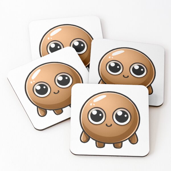 Item preview, CUTE BROWN PEA (ERVILHA MARROM FOFA) designed and sold by GMICHAELSF.