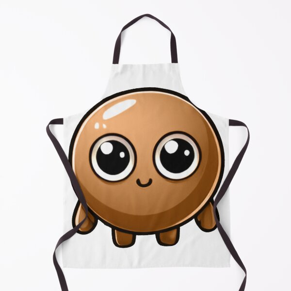 Item preview, CUTE BROWN PEA (ERVILHA MARROM FOFA) designed and sold by GMICHAELSF.