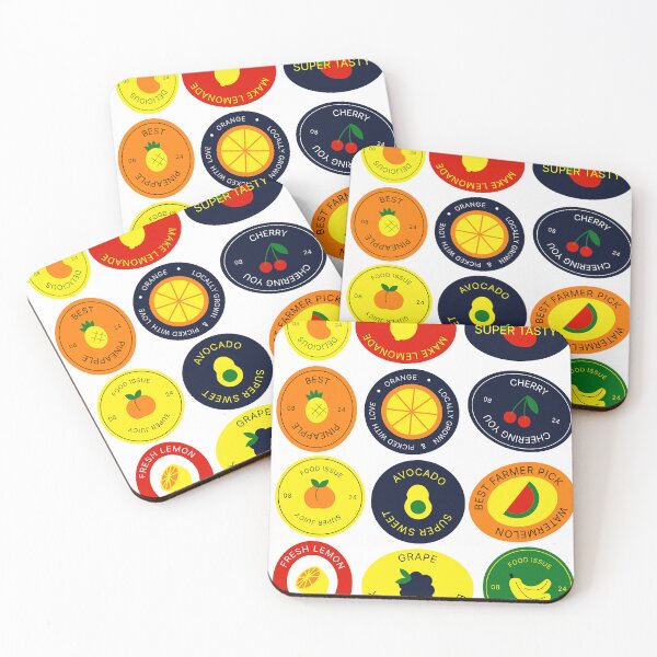 Item preview, Fruit label pack Fruit Issue Best farmer designed and sold by CyberArtistOne.