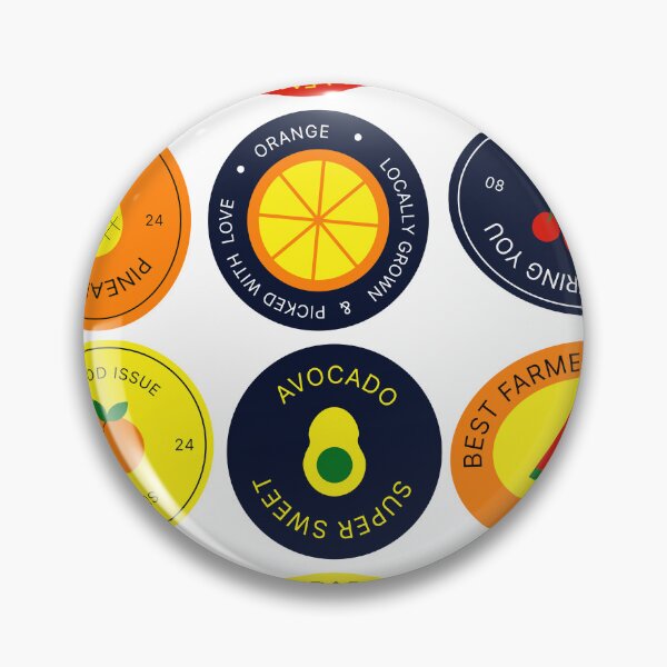 Item preview, Fruit label pack Fruit Issue Best farmer designed and sold by CyberArtistOne.