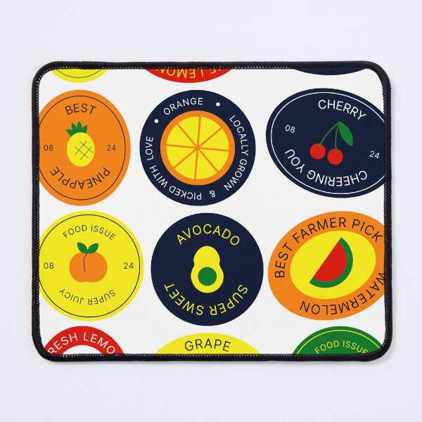 Item preview, Fruit label pack Fruit Issue Best farmer designed and sold by CyberArtistOne.