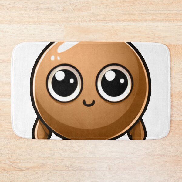 Item preview, CUTE BROWN PEA (ERVILHA MARROM FOFA) designed and sold by GMICHAELSF.