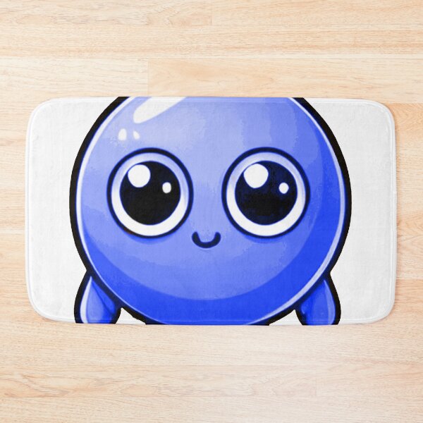 Item preview, CUTE BLUE PEA (ERVILHA AZUL FOFA) designed and sold by GMICHAELSF.