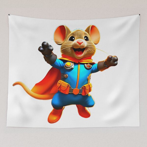 Item preview, super hero supermouse designed and sold by Metaverse8.