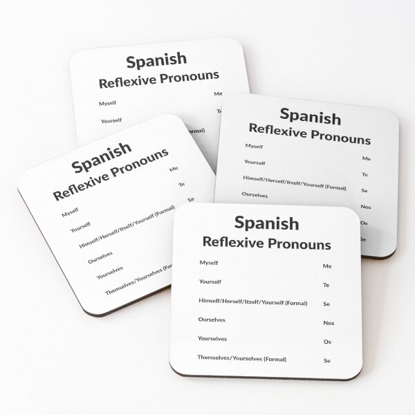 Item preview, Spanish Grammar Class - Reflexive Pronouns designed and sold by Inspirationmotivation.