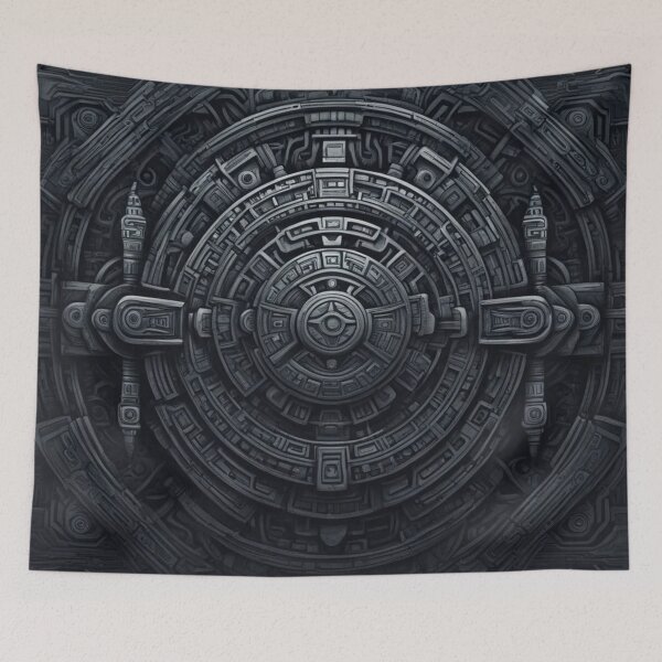 Item preview, MesoAmerican Pattern, Abstract Art, Science Fiction designed and sold by Burn-Ego.