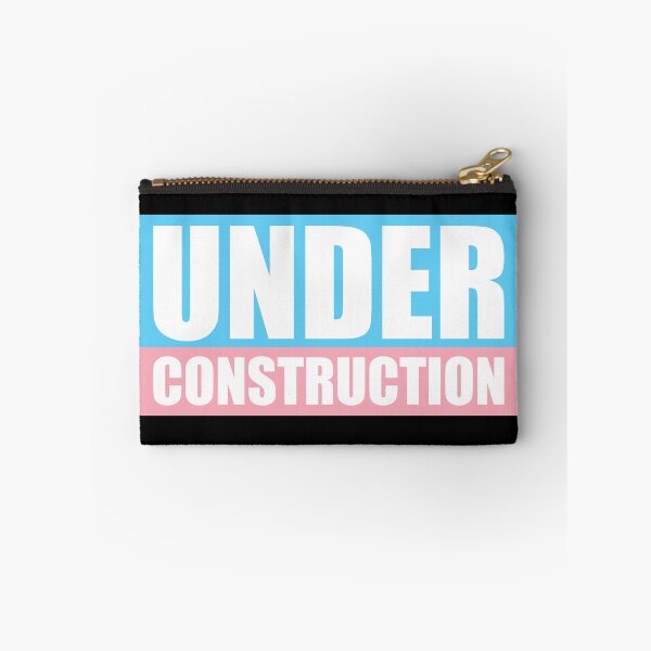 Item preview, Transgender Under Construction Trans Pride LGBTQ  designed and sold by RoguePixel.