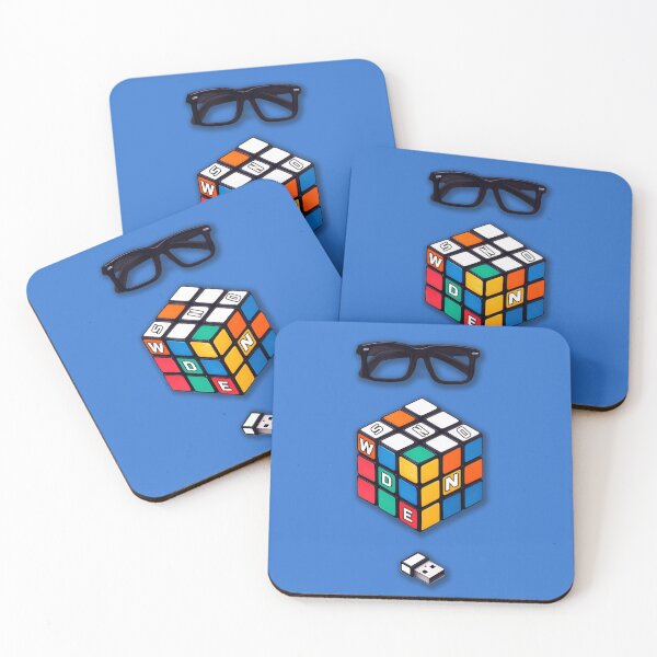 Item preview, Edward Snowden's Rubik's Cube designed and sold by JEMAR Designs.