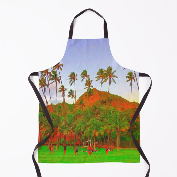 Item preview, Volleyball evenings at Leahi Park (grainy texture) designed and sold by R-F-B.