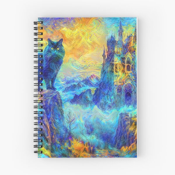 Item preview, Abstract abstraction of castle and cat. DeepDream #1169311674820 designed and sold by blackhalt.