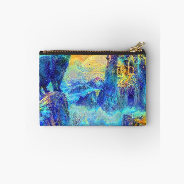 Item preview, Abstract abstraction of castle and cat. DeepDream #1169311674820 designed and sold by blackhalt.