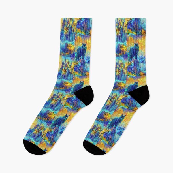 Item preview, Abstract abstraction of castle and cat. DeepDream #1169311674820 designed and sold by blackhalt.