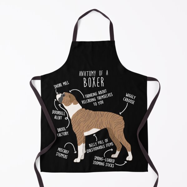 Item preview, Boxer Dog Brindle Anatomy designed and sold by Clara Hollins.