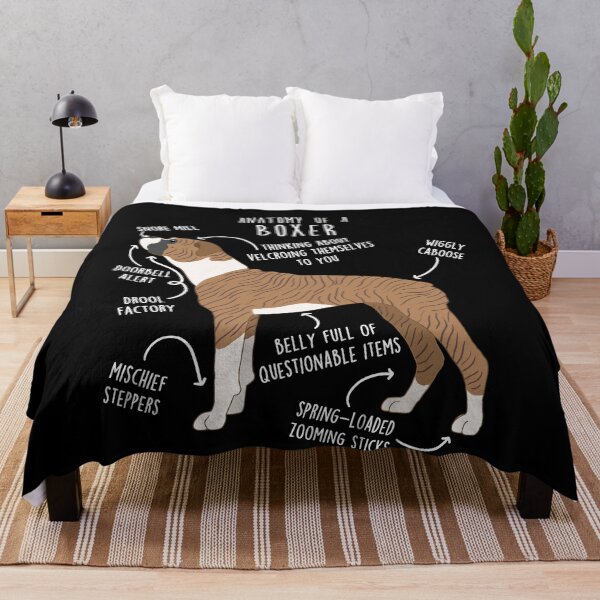 Item preview, Boxer Dog Brindle Anatomy designed and sold by Clara Hollins.