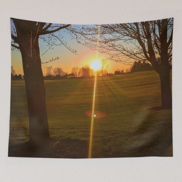 Item preview, A golf course sunset  designed and sold by RollingRC.