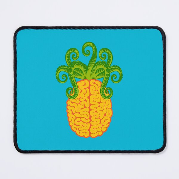 Item preview, Pop Art Pineapple Brain Octopus colour designed and sold by monsterplanet.