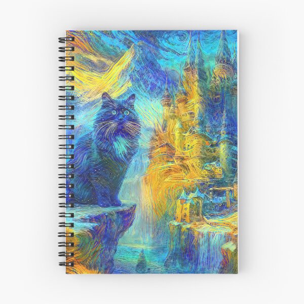 Item preview, Abstract abstraction of castle and cat. DeepDream #9885376133285 designed and sold by blackhalt.
