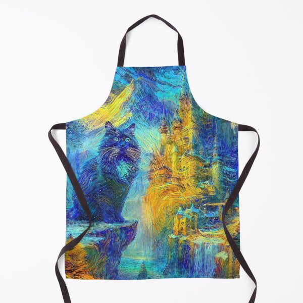 Item preview, Abstract abstraction of castle and cat. DeepDream #9885376133285 designed and sold by blackhalt.