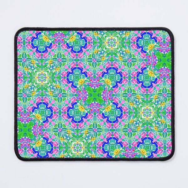 Item preview, Pink, green and yellow Majolica tiles designed and sold by SophieClimaArt.