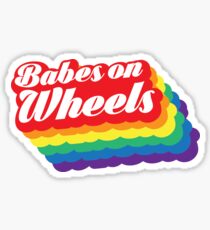 Babes auf Rädern Sticker