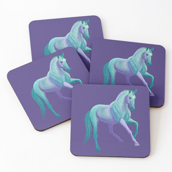 Item preview, Pastel Cantering Horse designed and sold by DappledMoon.