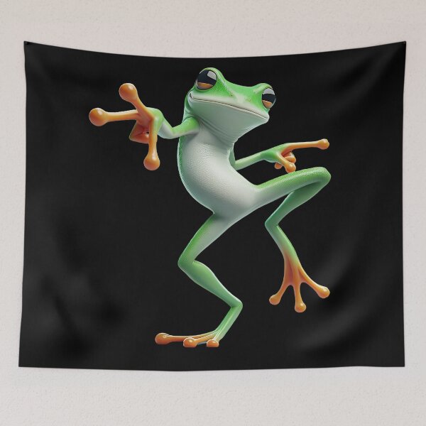 Item preview, Funky Frogs Dancer designed and sold by joyfulcow.