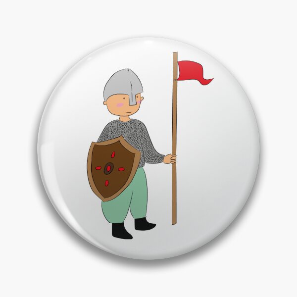 Item preview, Children's knight - children's medieval characters designed and sold by VickyUrsini.